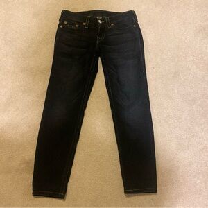 True Religion Stella dark blue corduroy jeans size 30